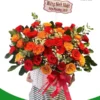 Lẵng Hoa Sinh Nhật Sếp Đẹp, Sang Trọng - Quà Tặng Ý Nghĩa Nang Mai Florist